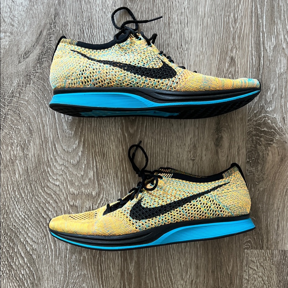 Nike Flyknit Racer Mens running shoes size 10